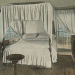 President’s bedroom(大統領のベッドルーム) – Free image Vintage postcard