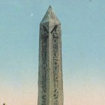 Obelisk(オベリスク) – Free image Vintage postcard