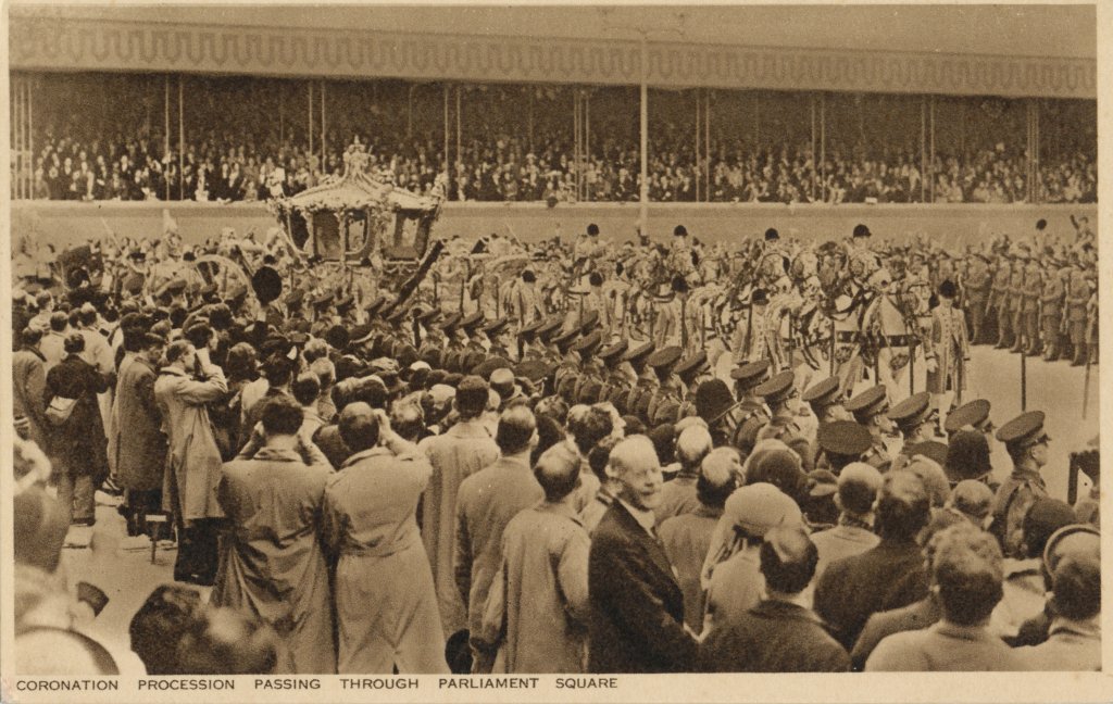 ジョージ6世かエリザベス2世の戴冠式の行列(Coronation procession of King George VI or Queen Elizabeth II)